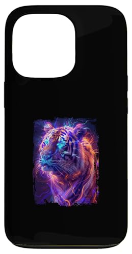 Hülle für iPhone 13 Pro Tiger von Abstract Animal Design