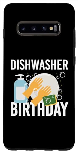 Hülle für Galaxy S10+ Dishwasher Birthday Küchenhilfe von Abwasch Design Küchenhilfe Tellerwäscher