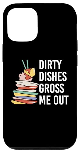 Hülle für iPhone 15 Pro Dirty Dishes Gross Me Out Küchenhilfe Tellerwäscher von Abwasch Küchenhilfe Tellerwäscher Designs