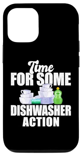 Hülle für iPhone 15 Pro Time For Some Dishwasher Action Küchenhilfe Tellerwäscher von Abwasch Küchenhilfe Tellerwäscher Designs