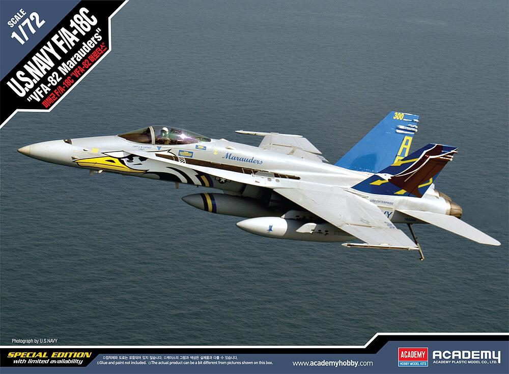F/A-18C USN VFA-82 MARAUDERS - Limited Edition F/A-18C USN VFA-82 MARAUDERS - Limited Edition von Academy Plastic Model