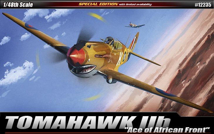 P-40C Tomahawk IIB ´Aces of African Front´ von Academy Plastic Model