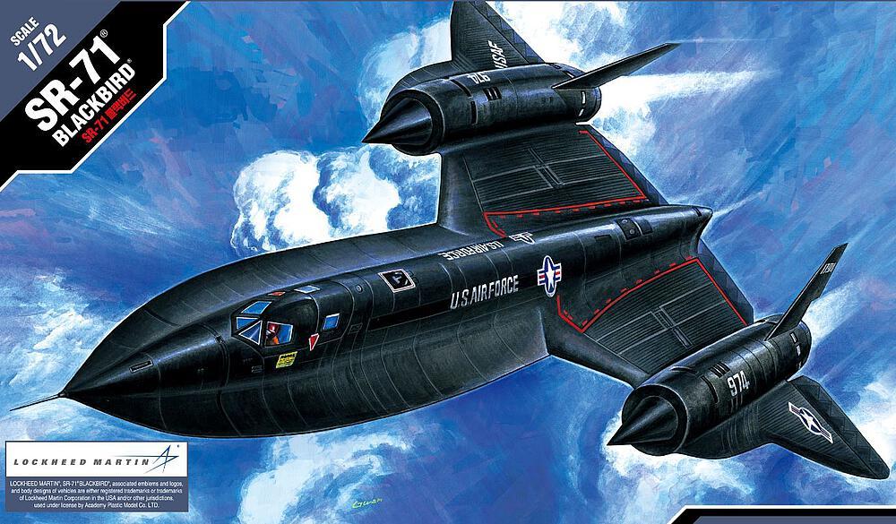 Sr-71 Blackbird Sr-71 Blackbird von Academy Plastic Model