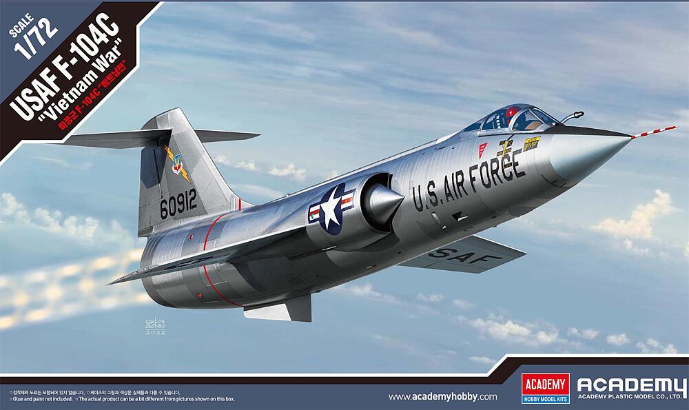 USAF F-104C - Vietnam Krieg USAF F-104C - Vietnam Krieg von Academy Plastic Model