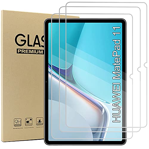 Acadeny [3 Stück Glas Displayfolie for Huawei MatePad 11,9H Härte, Anti-Kratzer, Anti-Öl, Anti-Bläschen, 2.5D Runde Kante,Transparent von Acadeny