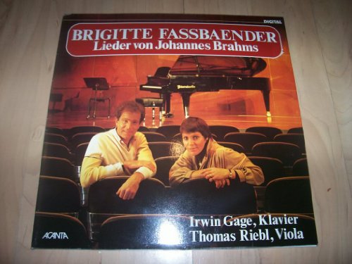 40.23.507 BRIGITTE FASSBAENDER Brahms Lieder LP von Acanta