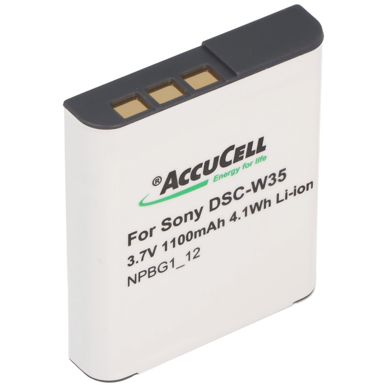 AccuCell Akku passend für Sony DSC-W35 AccuCell Akku passend für Sony DSC-W35 von AccuCell