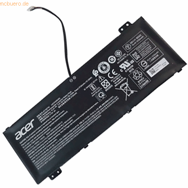 Acer Akku für Acer KT.00407.009 Li-Pol 15,4 Volt 3720 mAh schwarz von Acer