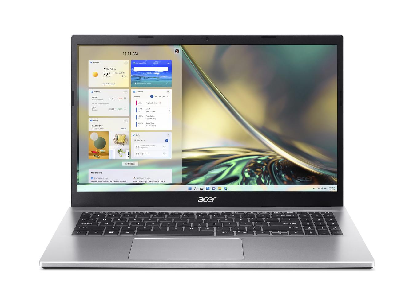 Acer Aspire 3 (A315-59-37N8) 15.6" Full HD, Intel Core i3-1215U, 8GB RAM, 512GB SSD, Windows 11 von Acer