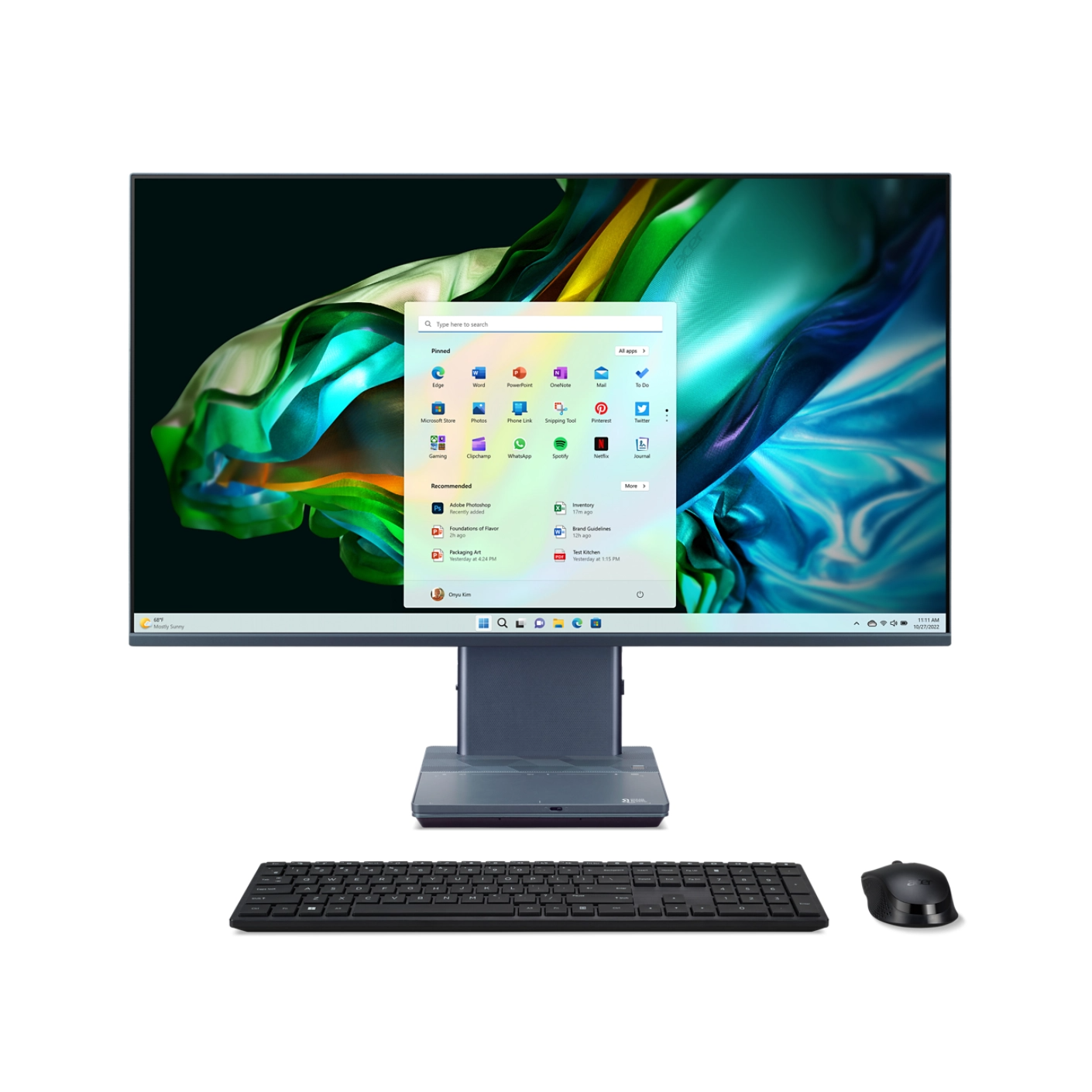 Acer Aspire All-in-One PC S32-1856 80 cm (32") QHD-Display, Intel Core i7-1360P, 32GB RAM, 1000GB SSD, Windows 11 Home von Acer