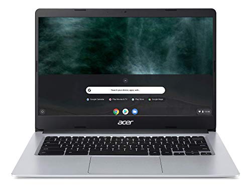 Acer Chromebook CB314-1HT-C1MQ Laptop mit 14-Zoll-FullHD-Touchscreen (35,6 cm), Intel Celeron N4020, 4 GB RAM, 64 GB eMMC, Chrome OS, französische Tastaturbelegung (AZERTY) von Acer