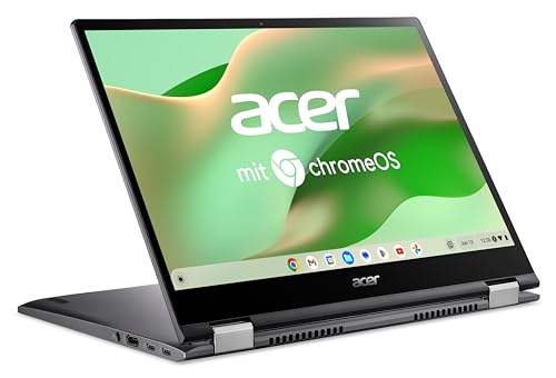 Acer Chromebook Spin 713 (CP713-3W-35CR) Laptop | 13" QHD Display | Intel Core i3-1115G4 | 8 GB RAM | 256 GB SSD | Intel UHD Graphics | Google ChromeOS | grau von Acer