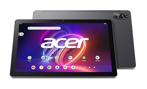 Acer Iconia Tab P11 (P11-11-89UK) Tablet 11 Zoll (27,94 cm) 2K QLED IPS Touch Display - MediaTek MT8781 Octa-Core Prozessor, 8 GB LPDDR4X RAM, 256 GB UFS Speicher, Android 14, Grey + Portfolio Case von Acer