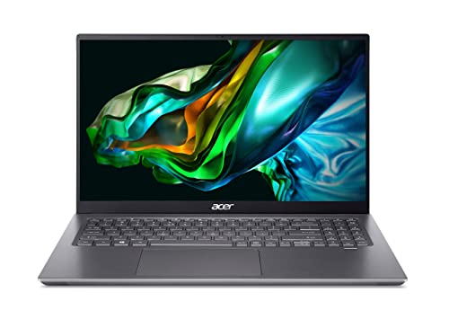 Acer Swift X (SFX14-51G-57Z1) Ultrabook/Laptop | 14 2.2K Display | Intel Core i5-1240P | 8 GB RAM | 512 GB SSD | NVIDIA GeForce RTX 3050 | Linux (eShell Version) | QWERTZ Tastatur | grau von Acer