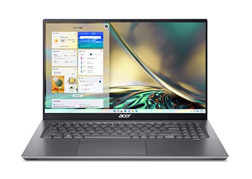 Acer Swift X (SFX16-51G-50UP) Ultrabook/Laptop | 16" FHD Display | Intel Core i5-11320H | 16 GB RAM | 512 GB SSD | NVIDIA GeForce RTX 3050 | Windows 11 | QWERTZ Tastatur | grau von Acer