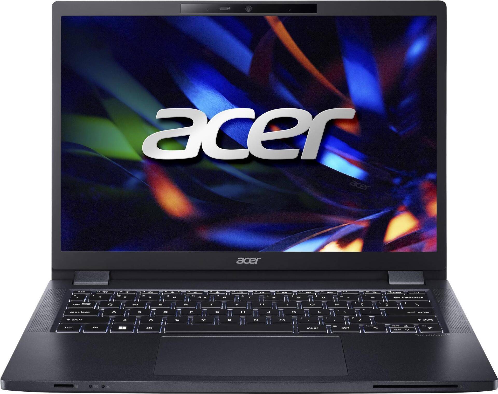 Acer TravelMate P4 14 TMP414-53 - Intel Core i5 1335U / 1.3 GHz - Win 11 Pro - Intel Iris Xe Grafikkarte - 16 GB RAM - 512 GB SSD - 35.6 cm (14") IPS 1920 x 1200 - Wi-Fi 6E, Bluetooth - 4G LTE - Slate Blue - kbd: Deutsch (NX.B3YEG.002) von Acer