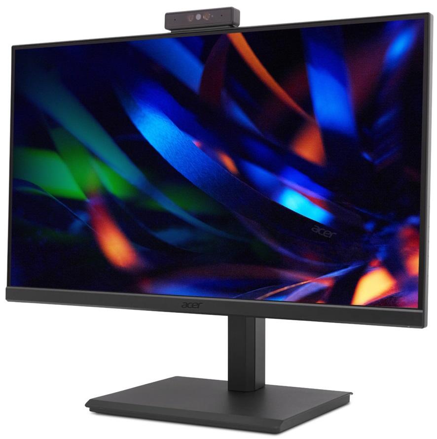 Acer Vero B247YDE Monitor 60,5 cm 23.8"  (Umweltfreundlich, Full HD, IPS, 4ms, 100Hz, HDMI, DisplayPort, USB, Webcam) [Energieklasse E] (UM.QB7EE.E01) von Acer