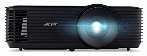 Acer X1128H DLP Beamer (SVGA (800 x 600 Pixel) 4.800 ANSI Lumen, 20.000:1 Kontrast, 3D, Keystone, 1x 3 Watt Lautsprecher,) schwarz, Home Cinema/Business von Acer