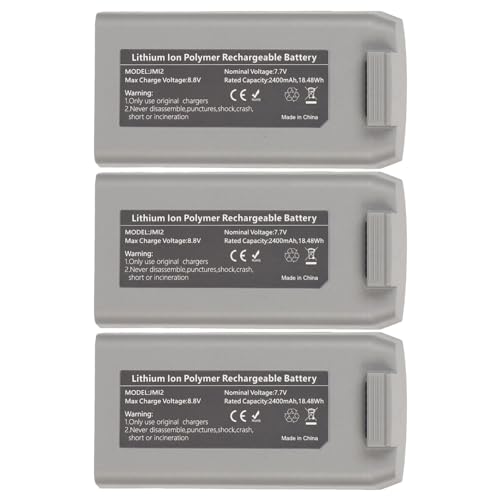 3pcs RC Drohne Batterie 7,7 V 2400mAh Fernbedienung UAV -Sicherungsbatterie für 2 für 2 SE für SE -Kompatibilit RC -Drohne Batchyremote Steuerelement UAV Batchyrc Dr. von Acouto