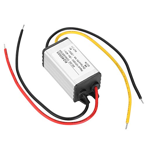 DC-Konvertermodul 5 V 5 A – Wasserdicht, Staubdicht, Stoßfest – für Auto-LED-Bildschirm, Monitorkamera, Lüfter – Step-Down-Stromversorgung von Acouto