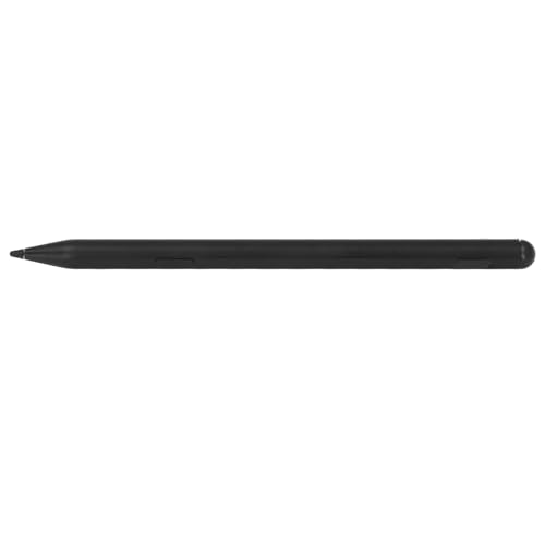 Professioneller Stylus-Stift mit Palm-Rejection-Funktion, Schnelllade-Tablet-Stylus-Ersatz für Duet 5-Benutzer, Aluminiumlegierung, Schwarz von Acouto