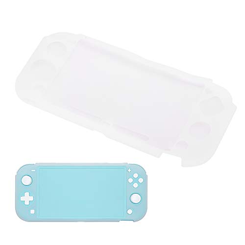 Silikon-Schutzh All-Inclusive-Silikonhülle mit Schutzhülle Zum Schutz der Switch Lite-Konsolenspielmaschine (Transparentes Weiö) von Acouto