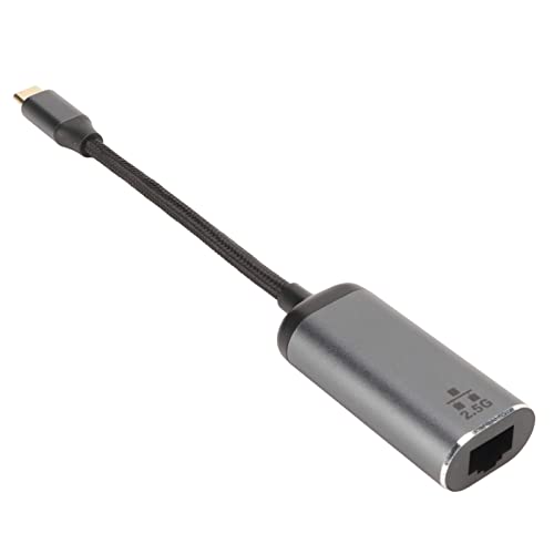 USB C Bis RJ45 Gigabit -Ethernet -Adapter für Schnellere und Glattere Datenübertragungen, Kompaktes Design, Plug -and -Play, für, OS, von Acouto