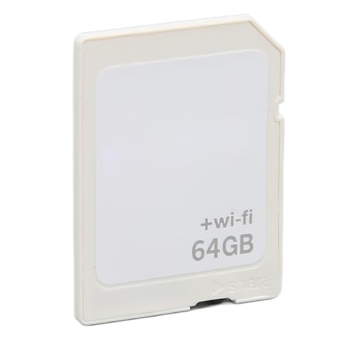 WiFi-Flash-Speicherkarte, WiFi-Speicherkarte, Stromsparschalter, Klasse 10, Unterstützt Bis zu 5 Geräte (64GB) von Acouto