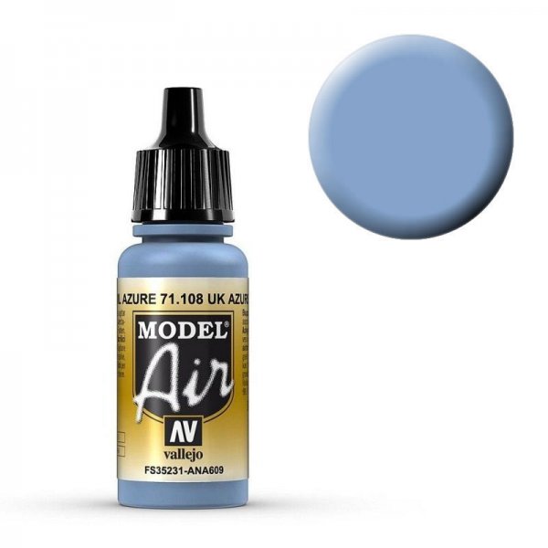 Model Air - UK Azurblau (UK Azure) - 17 ml von Acrylicos Vallejo