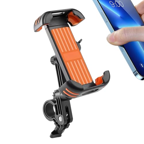 Acunny Telefonhalterung für Fahrrad, Telefonhalterung für Motorrad, nicht rutschend | Zubehör für Radsport, drehbar, Lenkerklemme für Outdoor-Aktivitäten Acunny Telefonhalterung für Fahrrad, Telefonhalterung für Motorrad, nicht rutschend | Zubehör für Radsport, drehbar, Lenkerklemme für Outdoor-Aktivitäten von Acunny