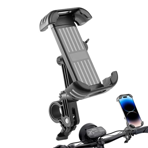 Acunny Telefonhalterung für Lenker, Scooter-Telefonhalterung – Fahrradtelefonhalterung nicht rutschend | Zubehör für Radsport, drehbar, Lenkerklemme für Outdoor-Aktivitäten Acunny Telefonhalterung für Lenker, Scooter-Telefonhalterung – Fahrradtelefonhalterung nicht rutschend | Zubehör für Radsport, drehbar, Lenkerklemme für Outdoor-Aktivitäten von Acunny