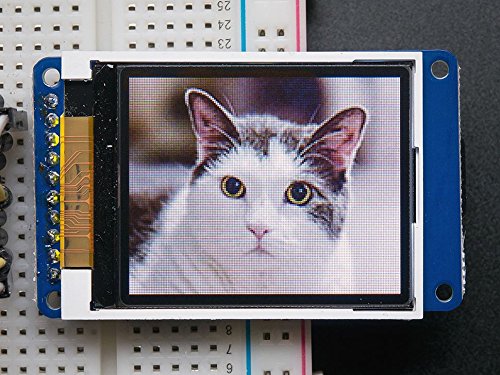 Adafruit 4,6 cm TFT-LCD-Display mit microSD Karte Breakout (128 x 160, 18 Bit) von Adafruit