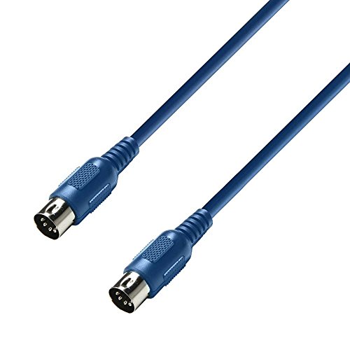 Adam Hall Cables 3 STAR MIDI 0150 BLU Midikabel 5-Pol | 1.5 m von Adam Hall