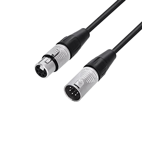 Adam Hall Cables 4 STAR DGH 1000 - DMX Kabel REAN XLR 5-Pol female auf XLR 5-Pol male, 10 m von Adam Hall