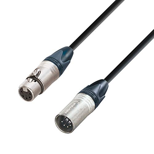 Adam Hall Cables 5 STAR DGH 0500 - DMX Kabel Neutrik XLR male auf XLR female 5 m von Adam Hall