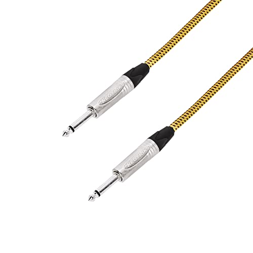 Adam Hall Cables 5 STAR IPP 0600 VINTAGE - Instrumentenkabel Neutrik 6,3 mm Klinke auf 6,3 mm Klinke 6 m von Adam Hall