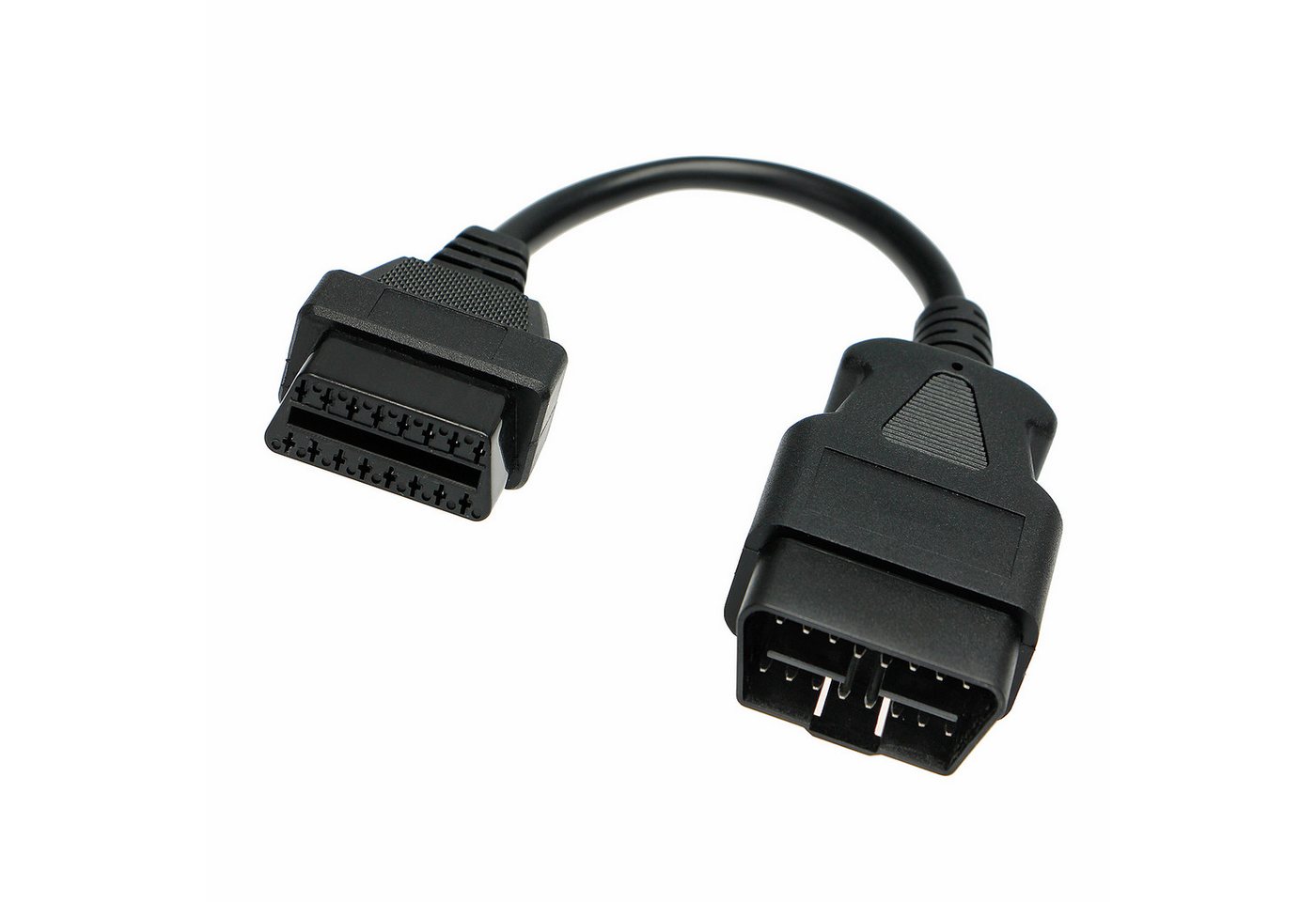 Adapter Universe OBD 2 II Verlängerung Kabel Stecker auf Buchse 20 cm 16 Pin Diagnose KFZ-Adapter von Adapter Universe