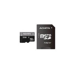 32 GB MicroSDHC Card ADATA Premier Class 10 UHS-I + Adapter (AUSDH32GUICL10-RA1) von Adata