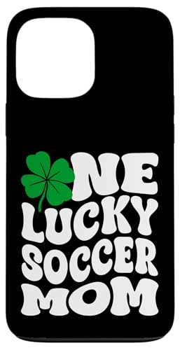 Eine glückliche Fußball-Mutter, Fußball-Mutter, St. Patrick's Day Hülle für iPhone 13 Pro Max von Addictive Designs St. Patrick's Day Merch