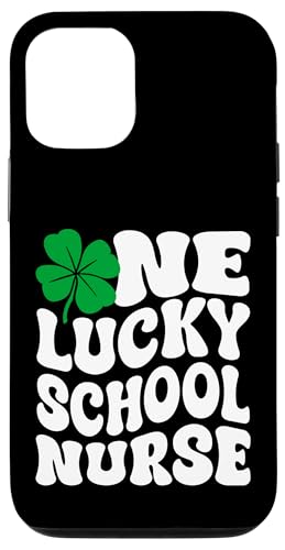 Hülle für iPhone 12/12 Pro Eine glückliche Schulkrankenschwester LPN St. Patrick's Day von Addictive Designs St. Patrick's Day Merch