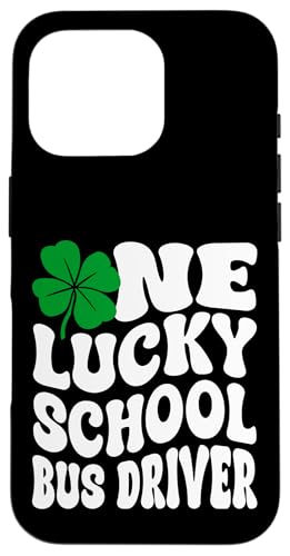 Hülle für iPhone 16 Pro Ein glücklicher Schulbusfahrer St. Patrick's Day von Addictive Designs St. Patrick's Day Merch