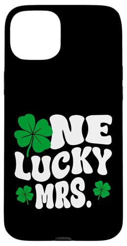 One Lucky Mrs Wife Couples St. Patrick's Day Hülle für iPhone 15 Plus von Addictive Designs St. Patrick's Day Merch