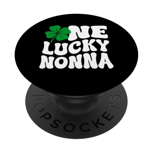 One Lucky Nonna Grandma Grandmother St. Patrick's Day PopSockets Klebender PopGrip von Addictive Designs St. Patrick's Day Merch