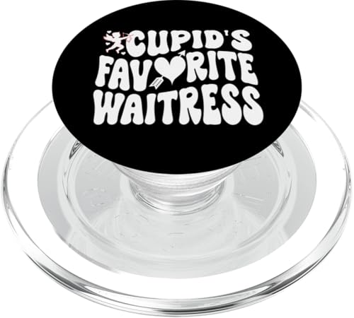 Cupid's Favorite Waitress, Server Valentinstag PopSockets PopGrip für MagSafe von Addictive Designs Valentines Day Merch