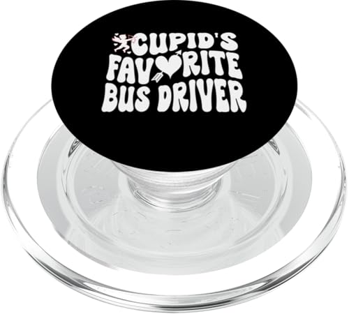 Cupids Lieblingsbusfahrer, Busfahrer Valentinstag PopSockets PopGrip für MagSafe von Addictive Designs Valentines Day Merch