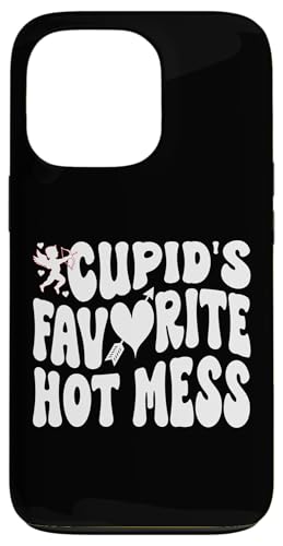 Hülle für iPhone 13 Pro Amors Favorite Hot Mess, Funny Chaos Valentinstag von Addictive Designs Valentines Day Merch