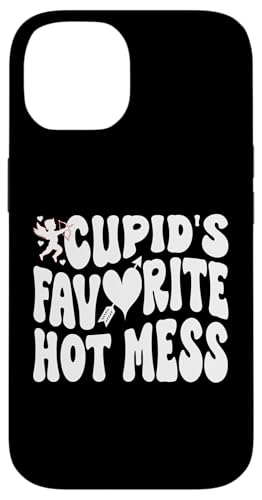 Hülle für iPhone 14 Amors Favorite Hot Mess, Funny Chaos Valentinstag von Addictive Designs Valentines Day Merch