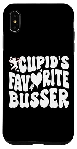 Hülle für iPhone XS Max Cupid's Favorite Busser, Server Valentinstag von Addictive Designs Valentines Day Merch