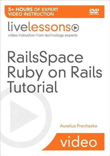 RailsSpace Ruby on Rails Tutorial, Book and DVD RailsSpace Ruby on Rails Tutorial, Book and DVD von Addison Wesley