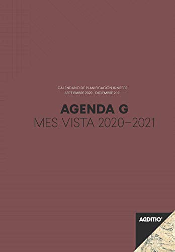 Terminkalender G 2020-2021 Monatsansicht für Lehrer – Additio P182 von Additio